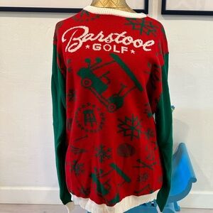 Funny holiday sweater.